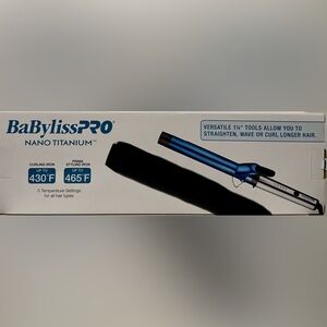 🌟BaBylissPRO Nano Titanium 1¼" Extended Barrel Curling Iron🌟NWT